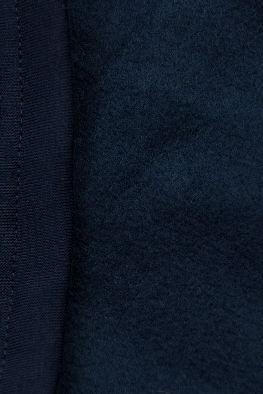 Felpa estesa blu scuro/blu