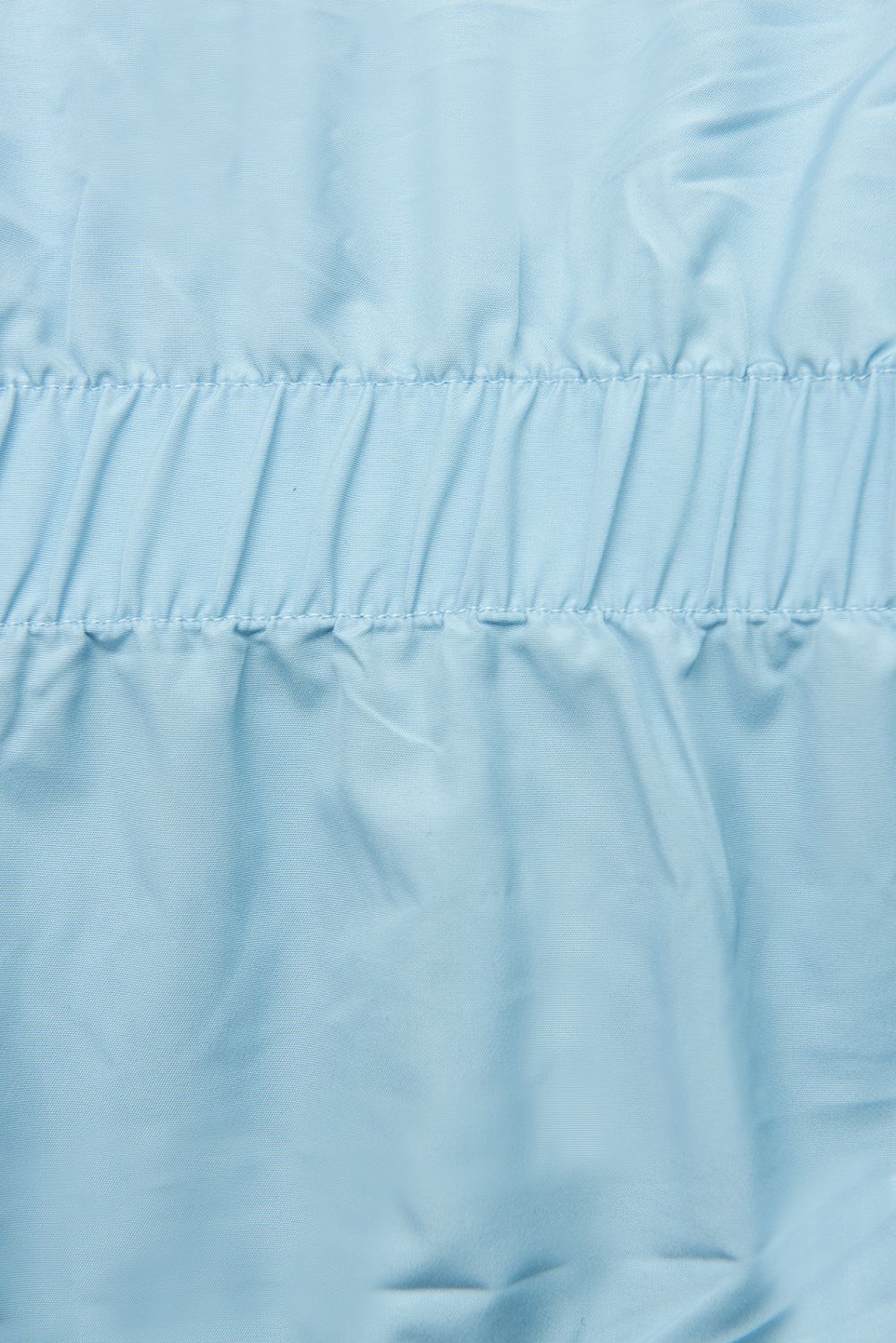 Parka doppia faccia di transizione celeste/blu scuro
