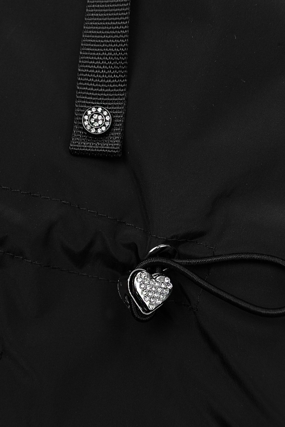 Cappotto/parka di transizione nero