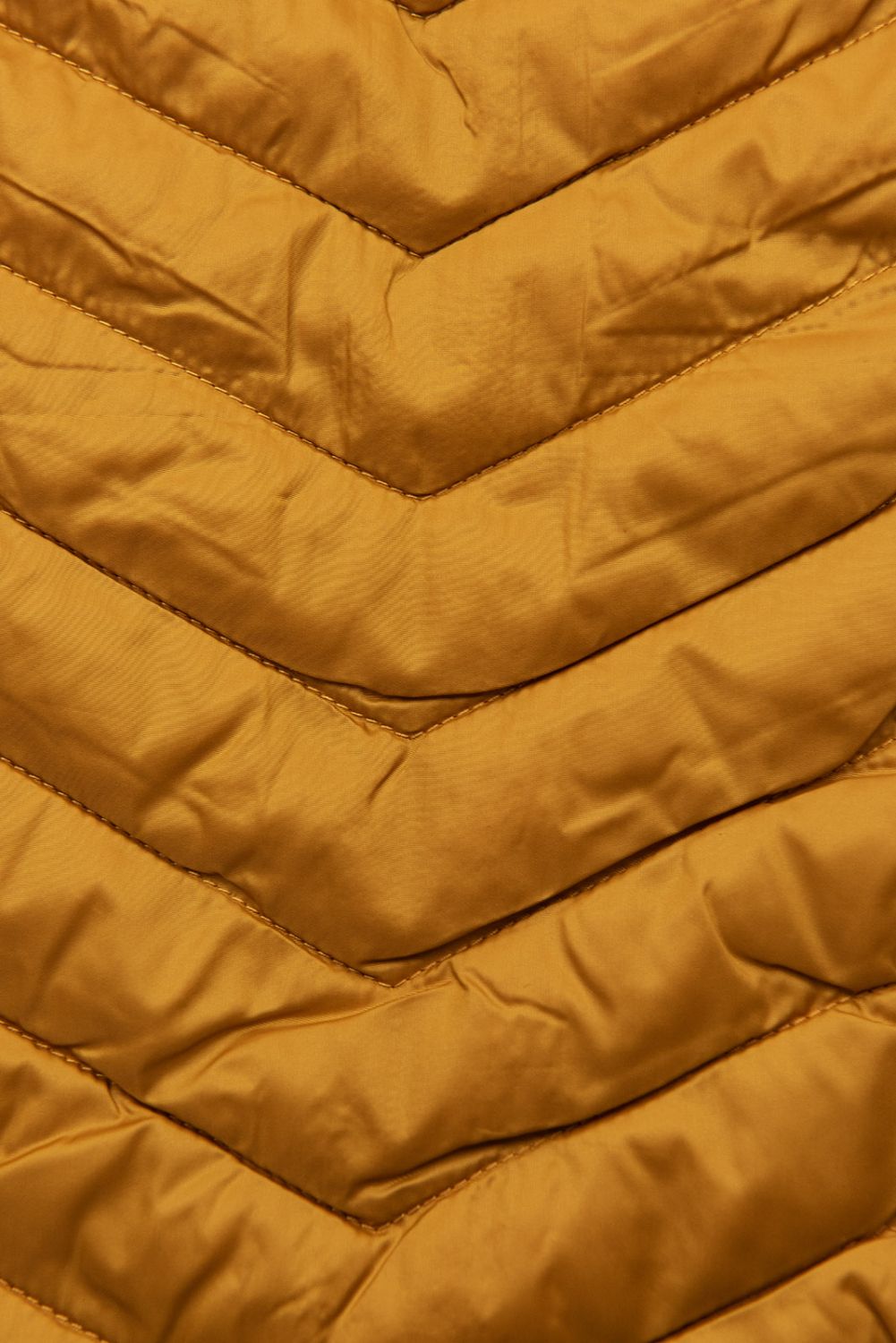 Giacca leggera di transizione giallo senape