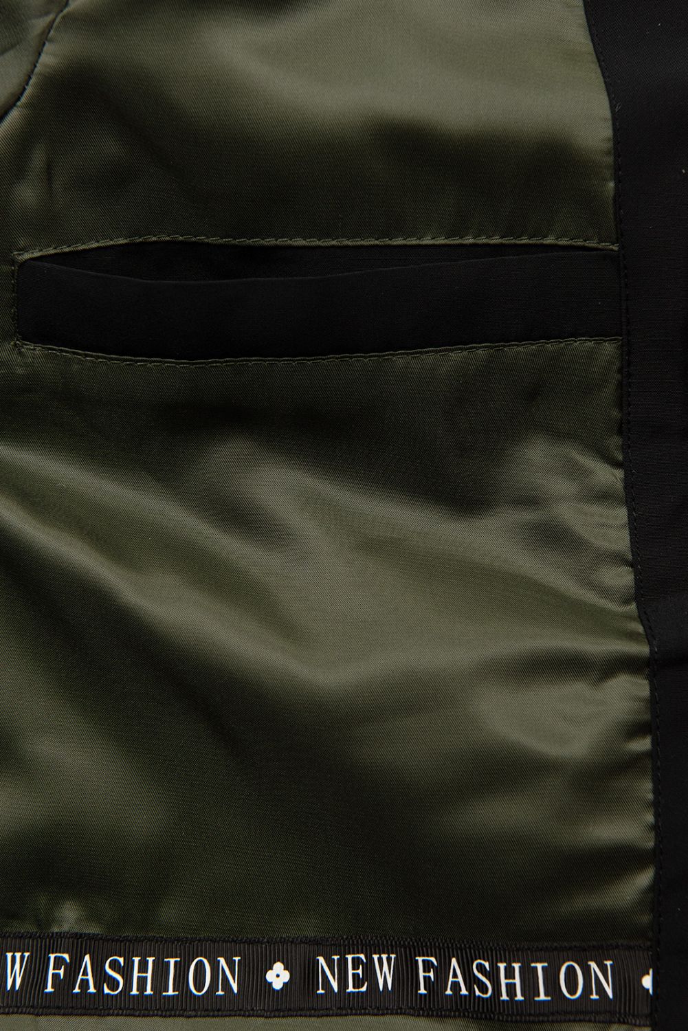 Parka di transizione leggero FASHION nero/kaki