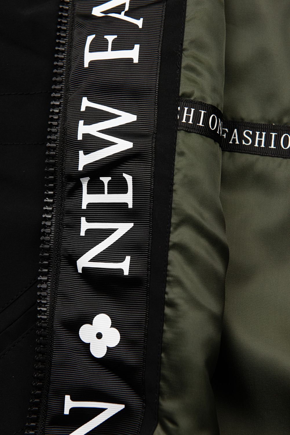 Parka di transizione leggero FASHION nero/kaki