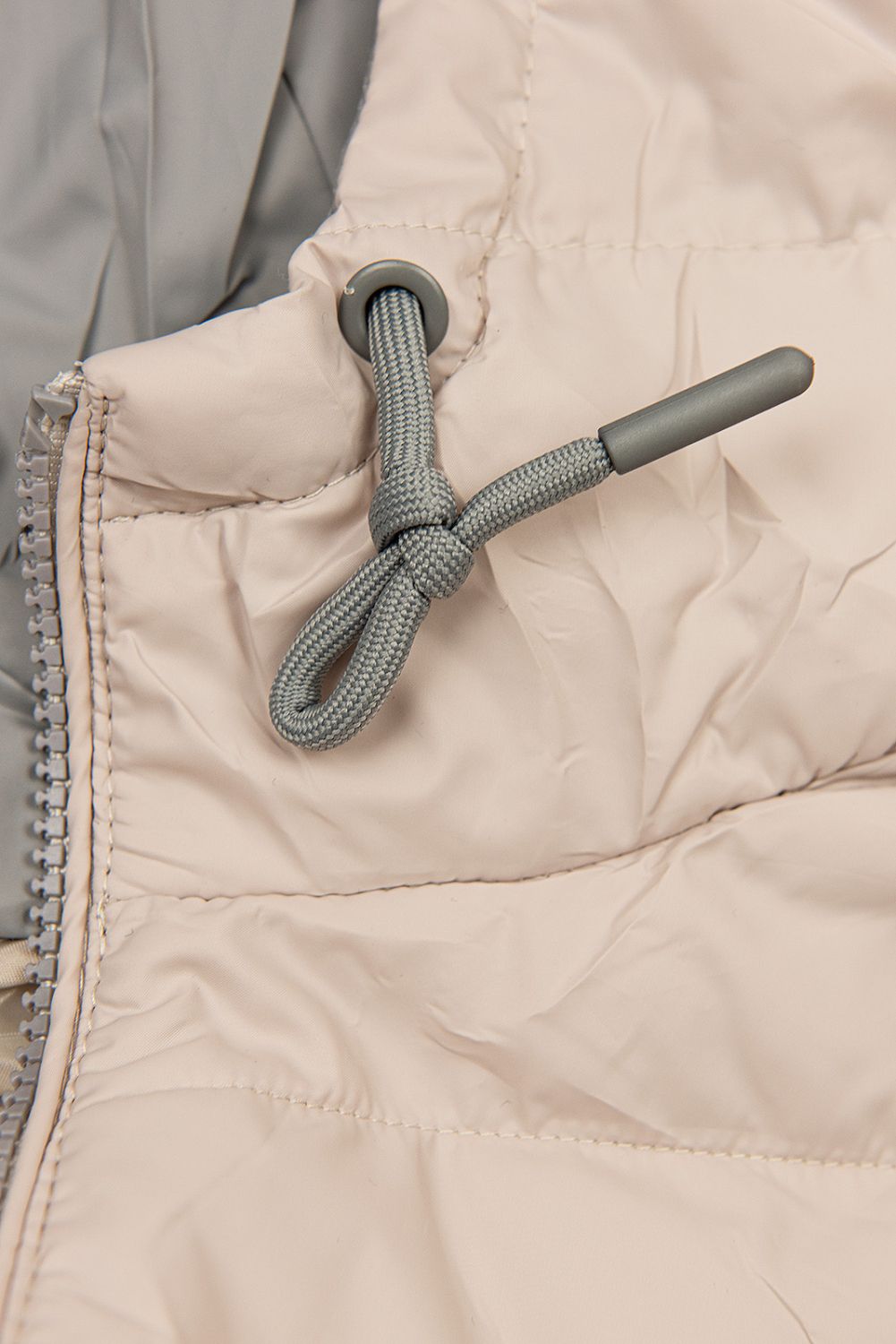 Giacca leggera trapuntata beige