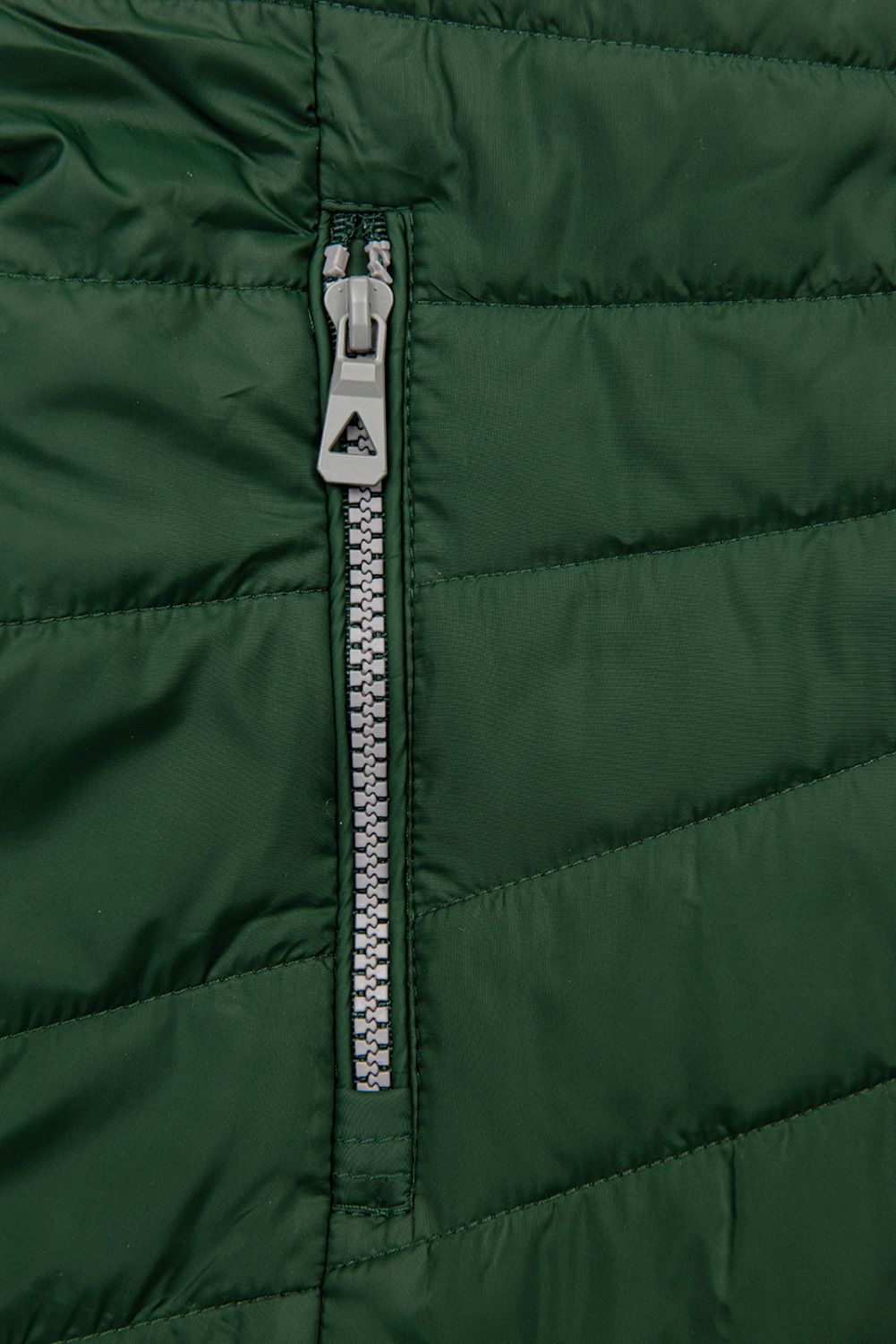 Giacca leggera trapuntata verde scuro