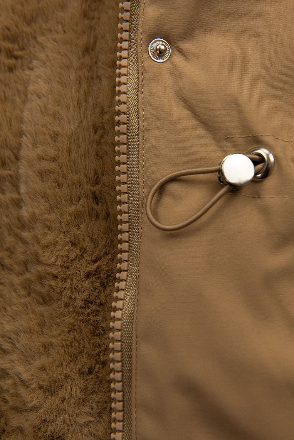 Parka invernale marrone per bambini