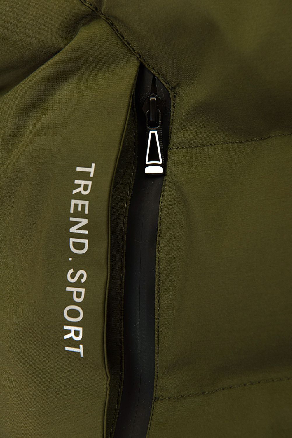Giubbotto bomber imbottito kaki