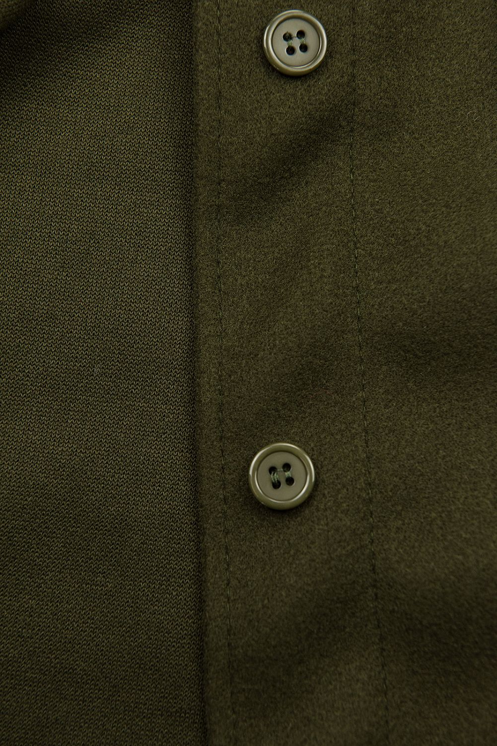 Cappotto leggero kaki