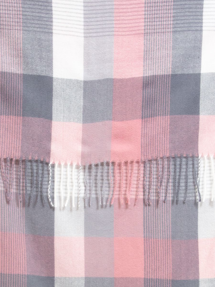 Sciarpa da donna rosa-grigio