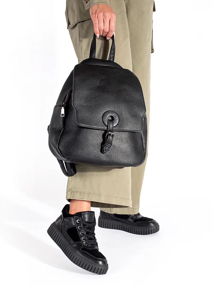 Zaino da donna classico nero