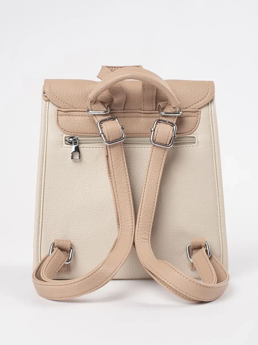 Zaino da donna beige chiaro