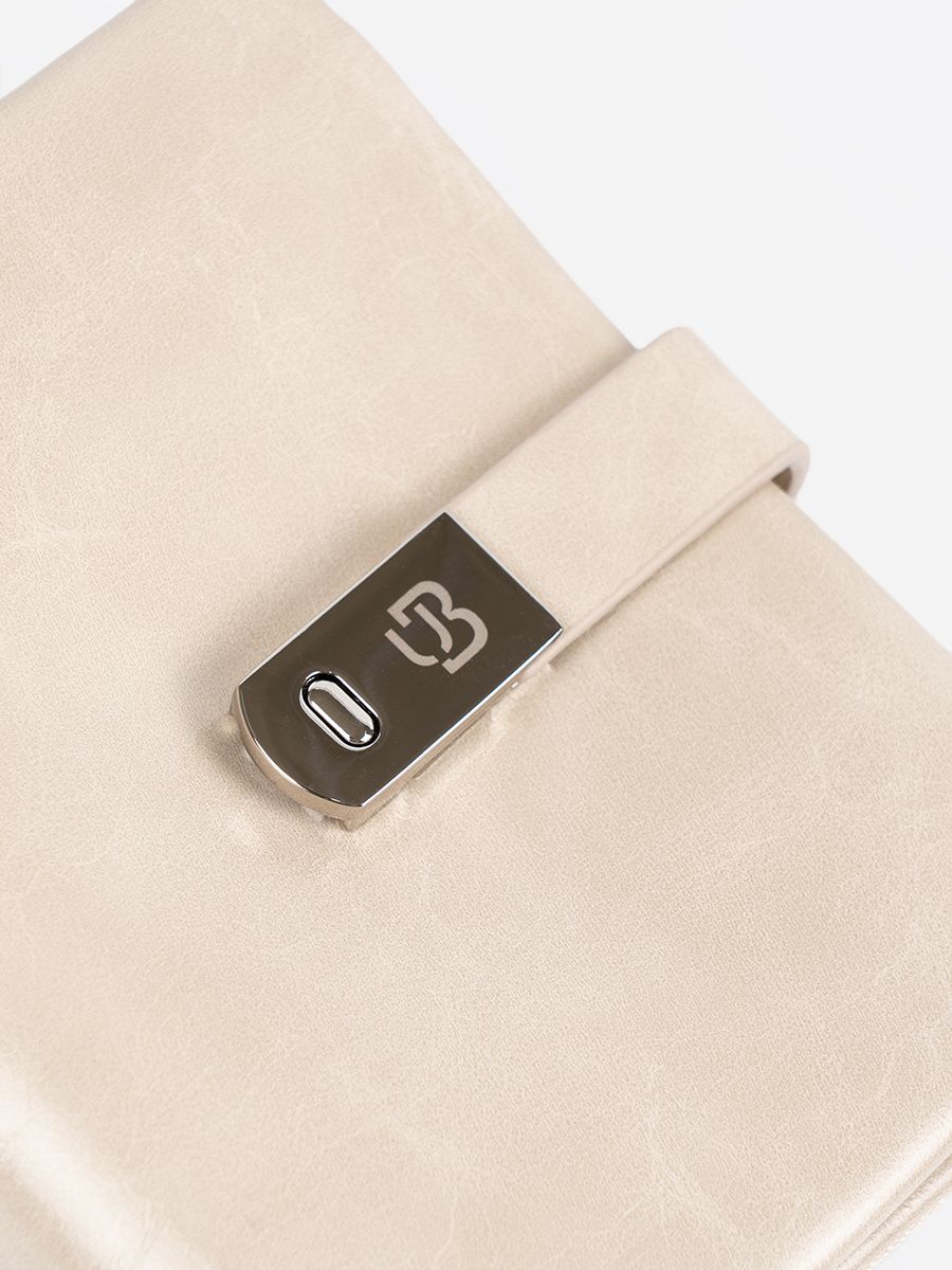 Portafoglio elegante bianco