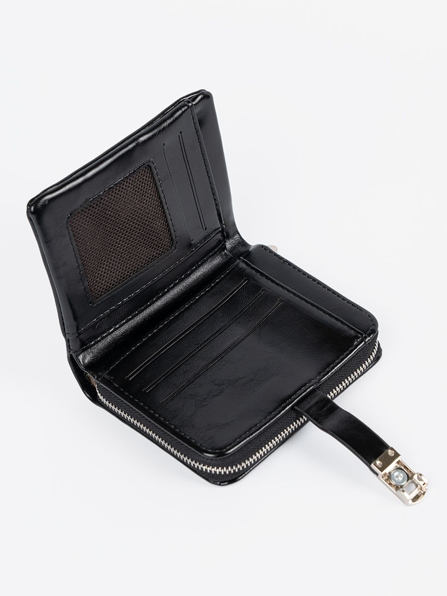 Portafoglio elegante nero