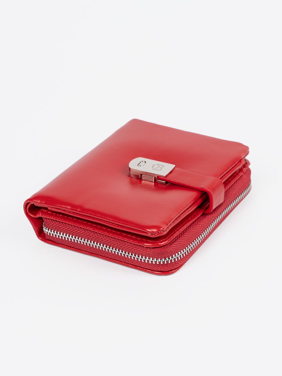 Portafoglio elegante rosso