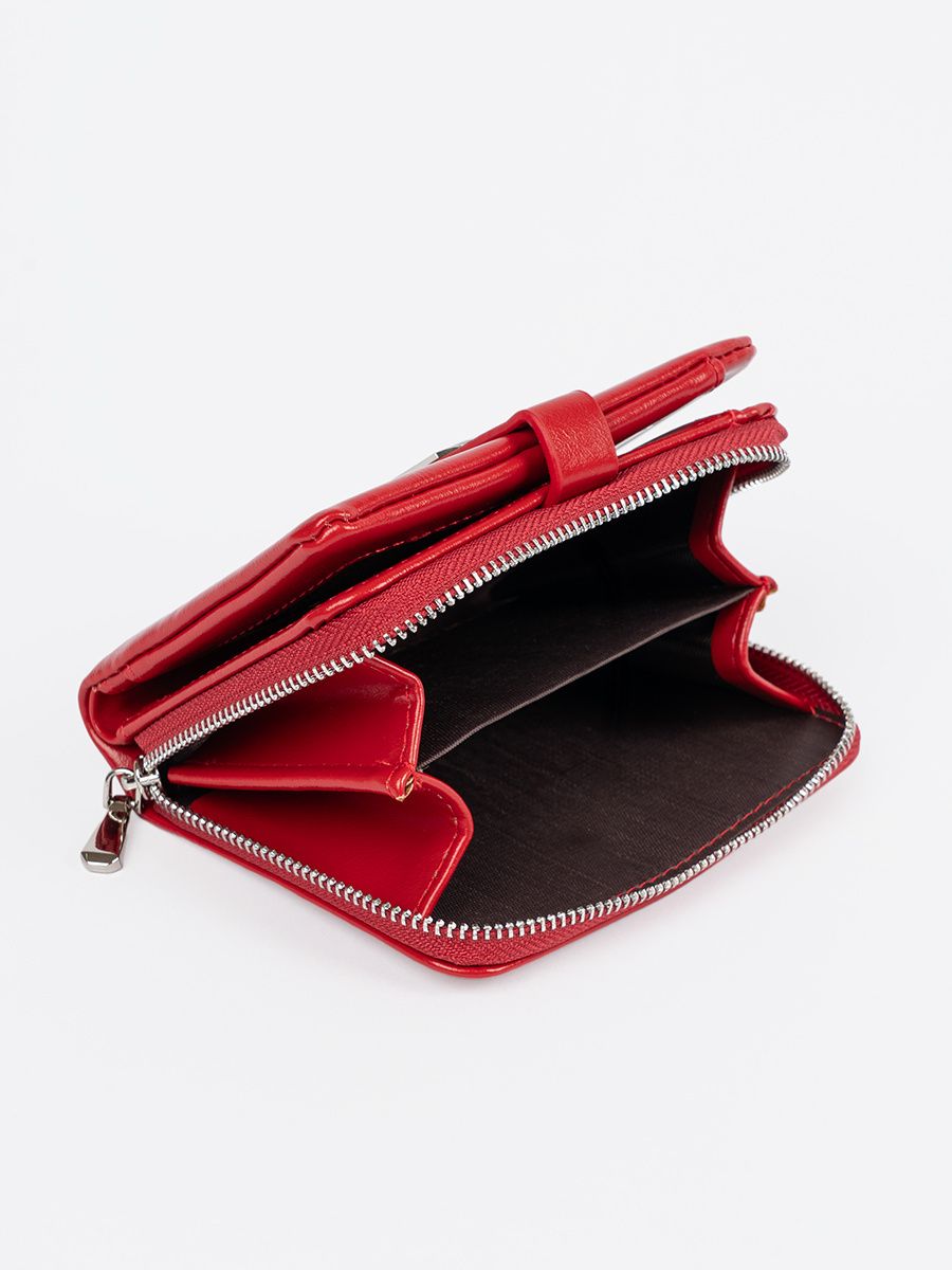 Portafoglio elegante rosso