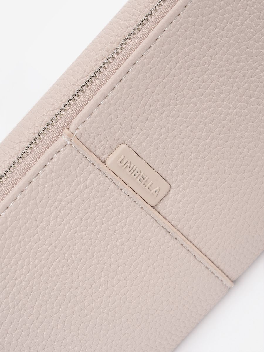 Portafoglio classico in beige chiaro