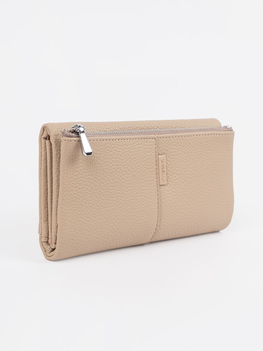 Portafoglio classico beige