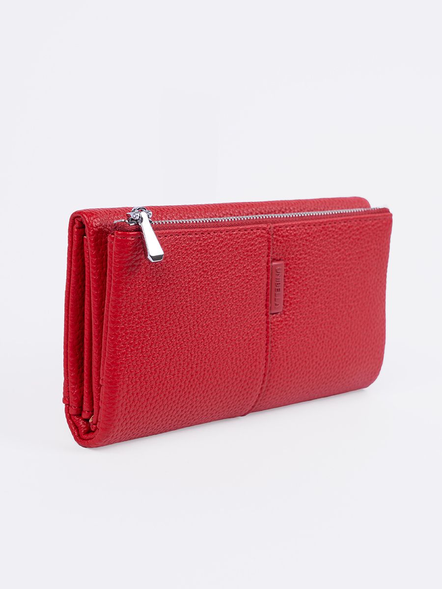 Portafoglio classico rosso