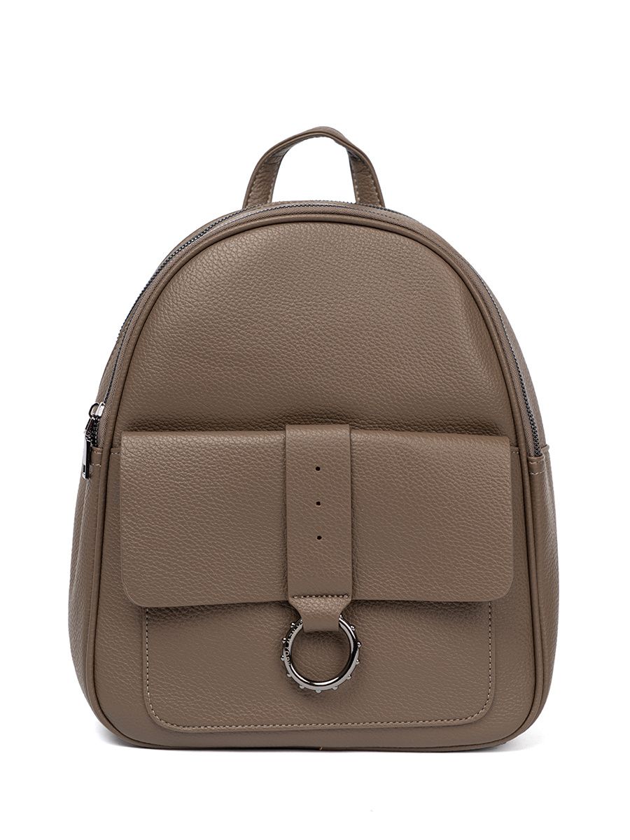 Zaino elegante beige in ecopelle