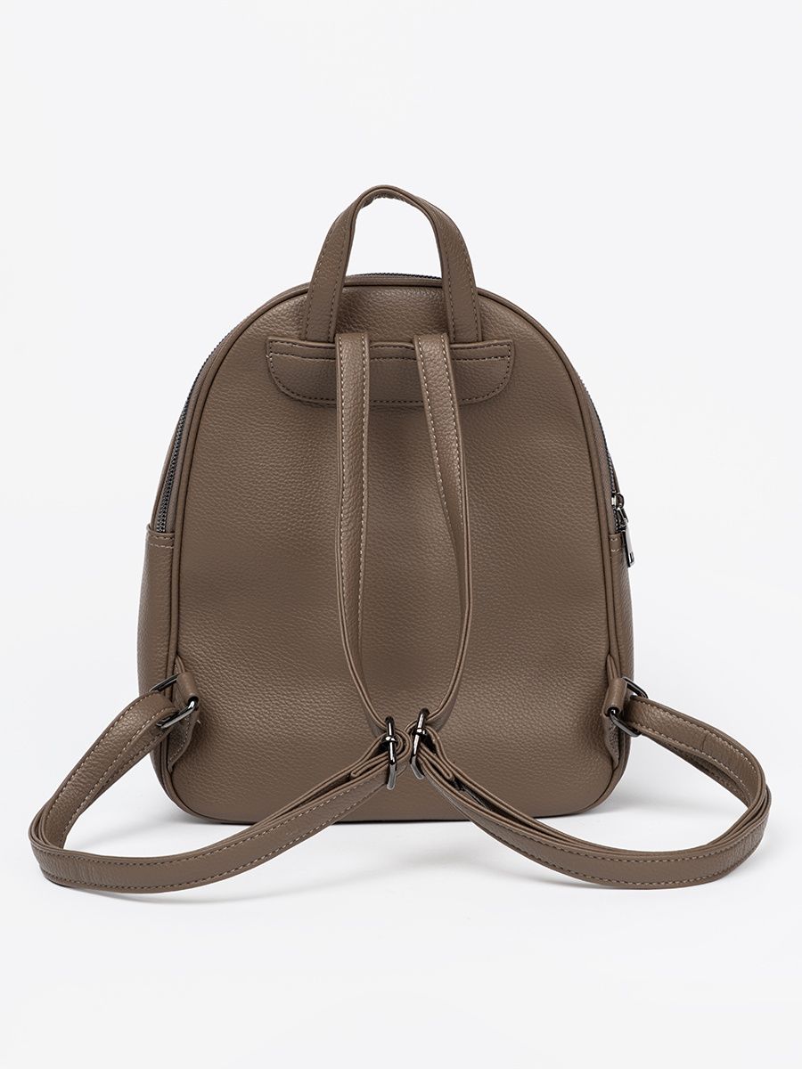 Zaino elegante beige in ecopelle