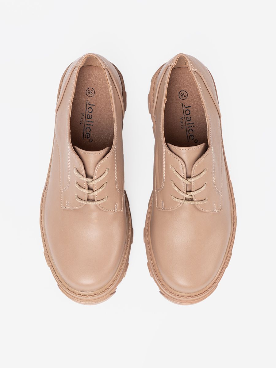 Beige cipele na platformi