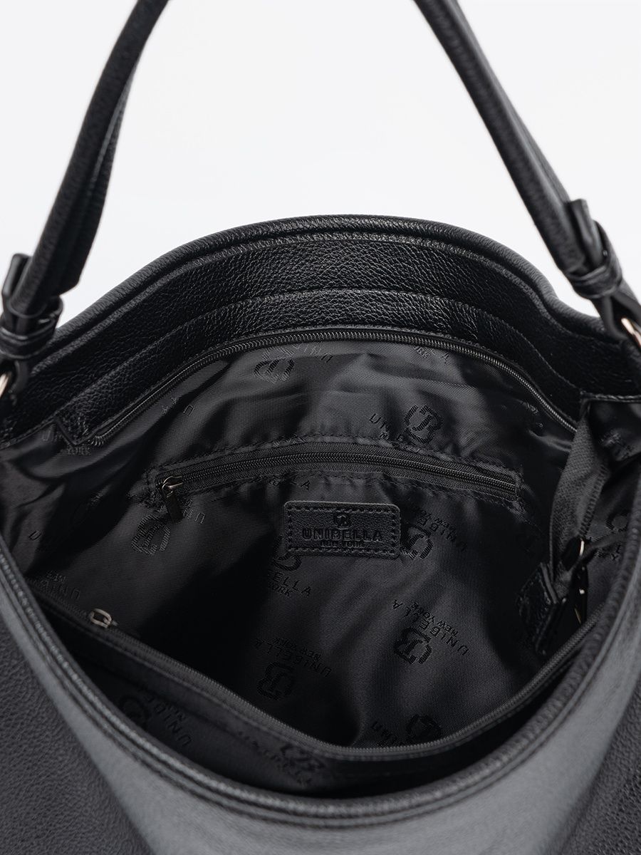 Borsa nera classica a spalla
