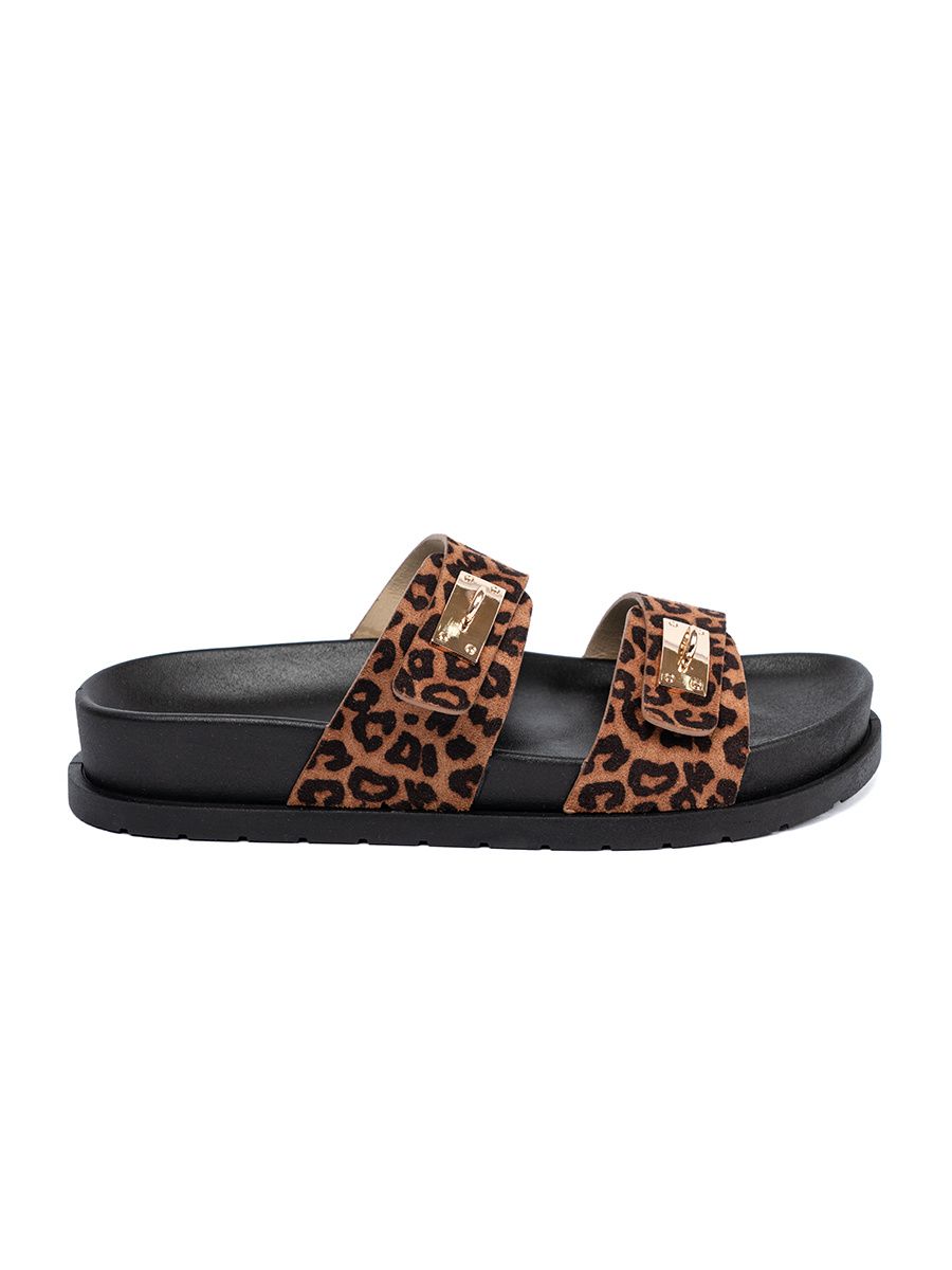 Ženske papuče s uzorkom leoparda