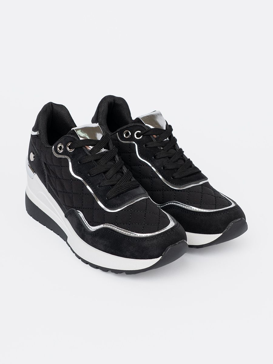 Sneakers nere da donna con zeppa