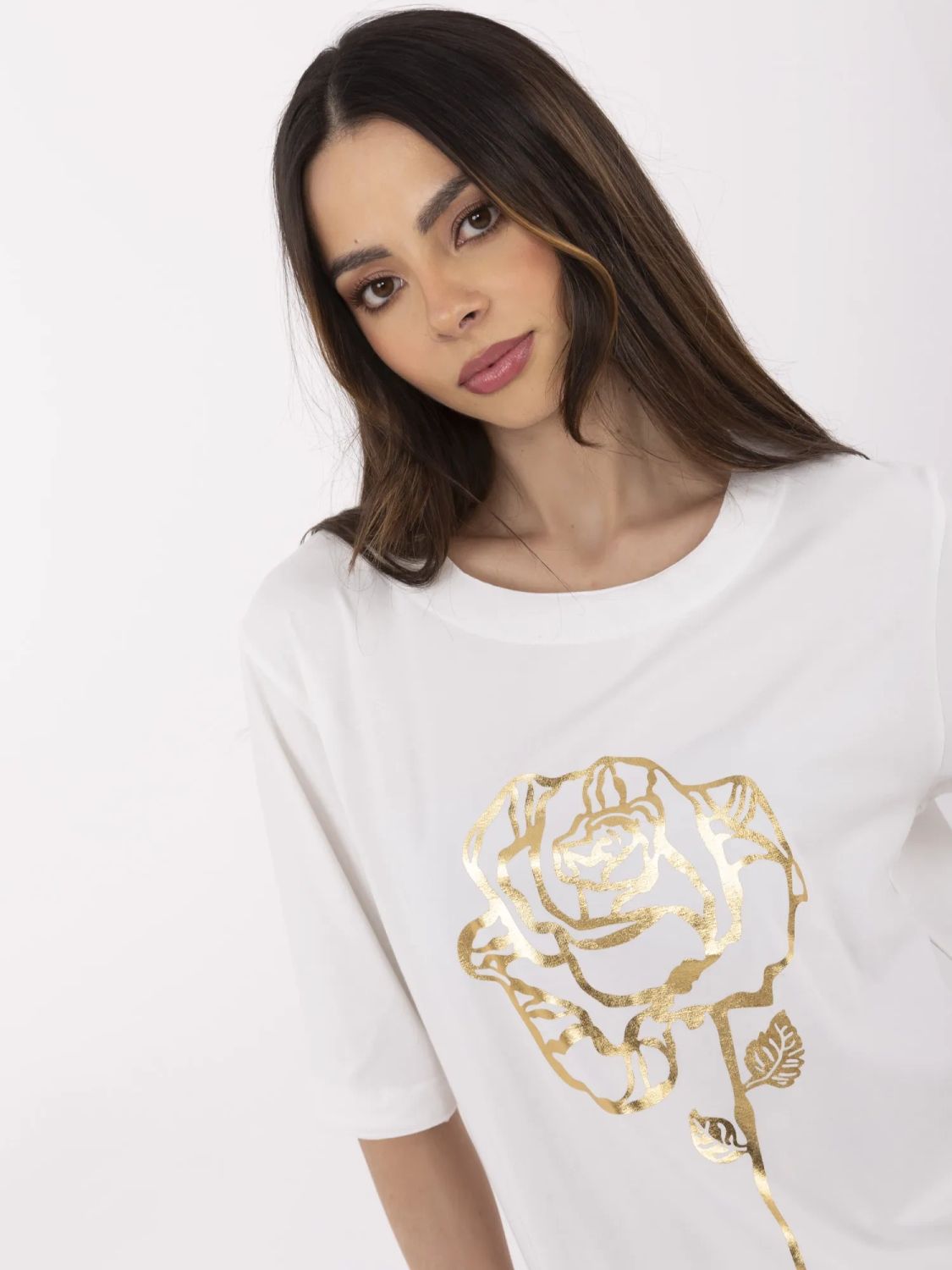 Elegante blusa ecru