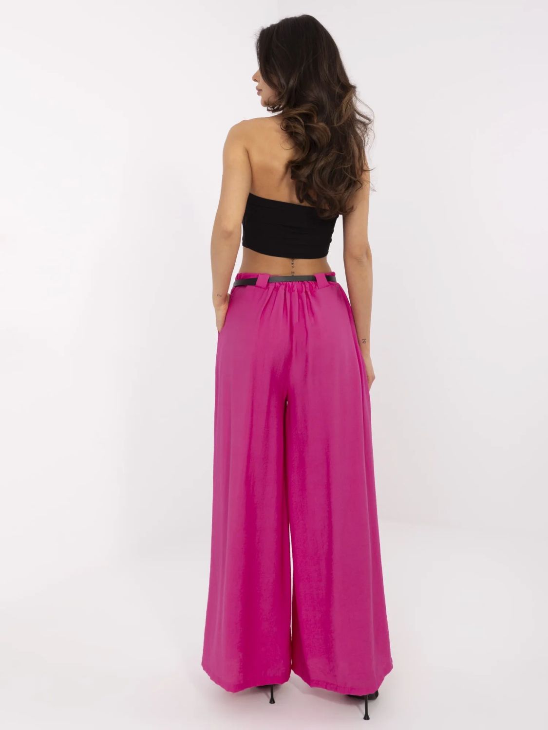 Pantaloni Palazzo Rosa