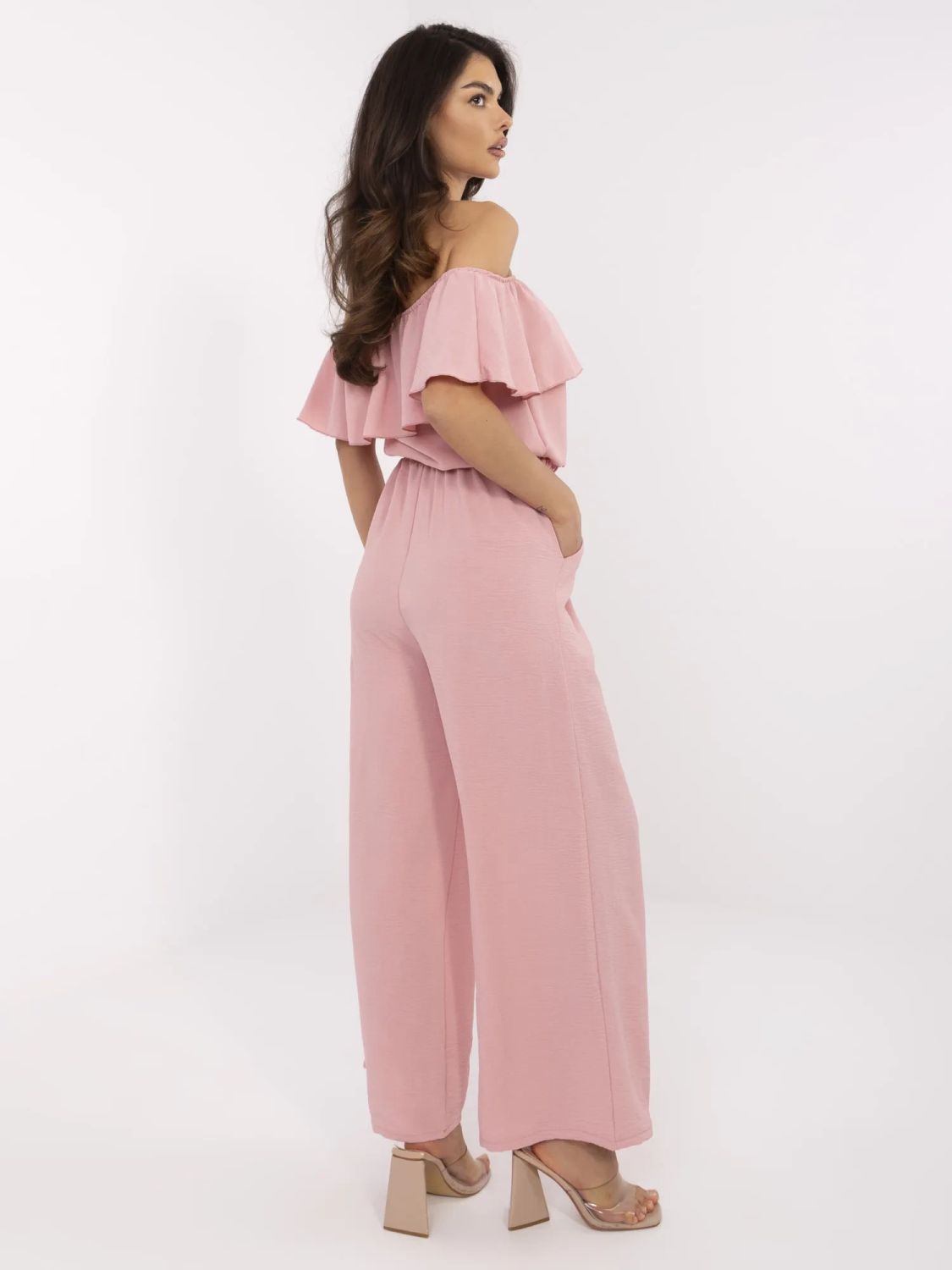 Tuta rosa scuro