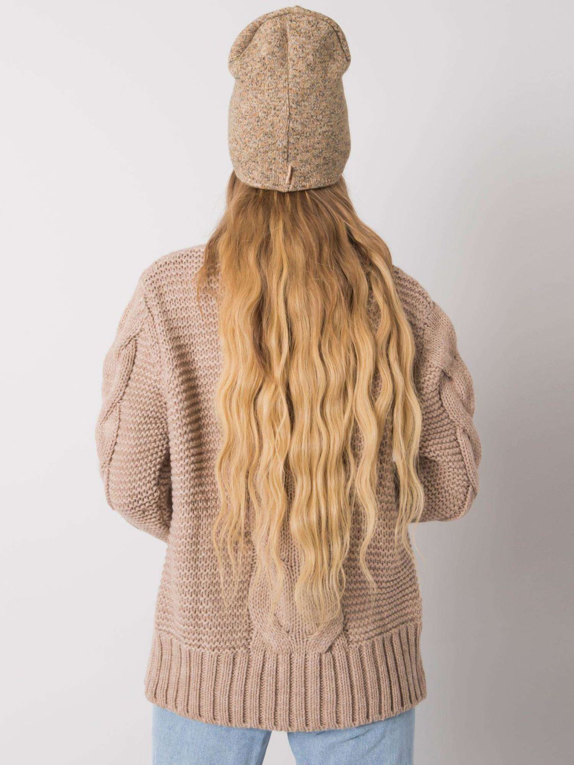 Cappello da donna beige-giallo RUE PARIS