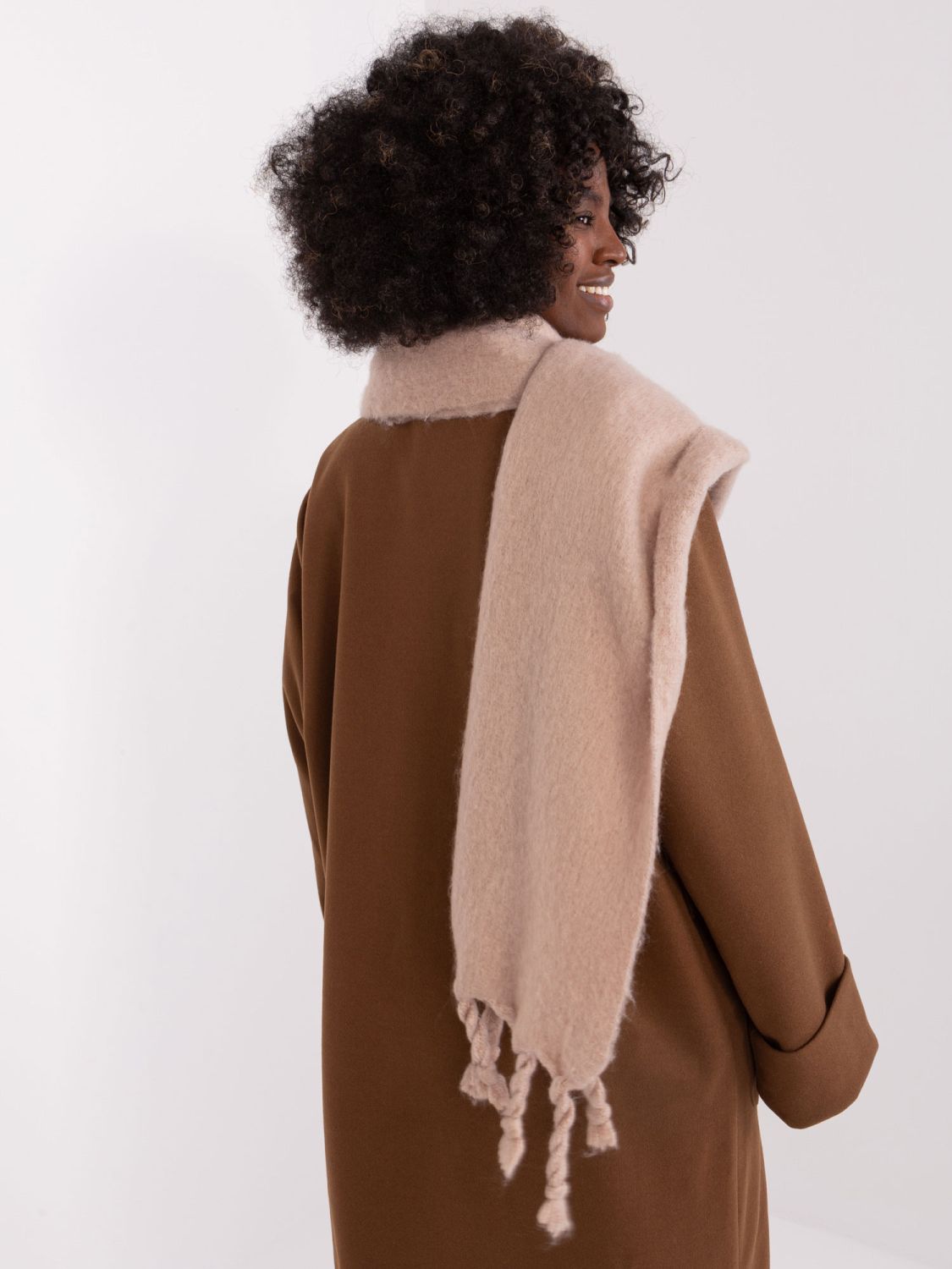 Sciarpa beige elegante