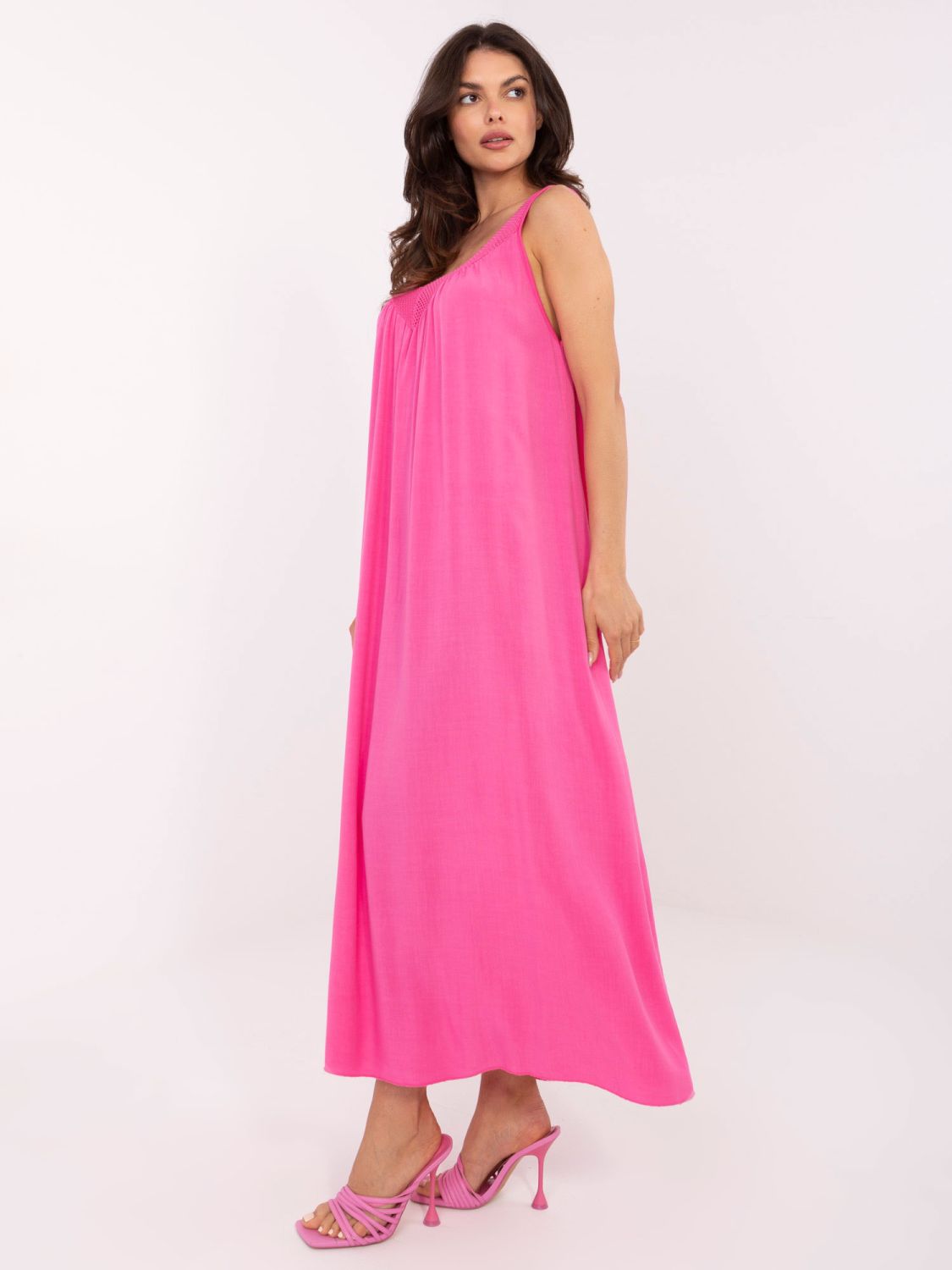 Abito oversize rosa