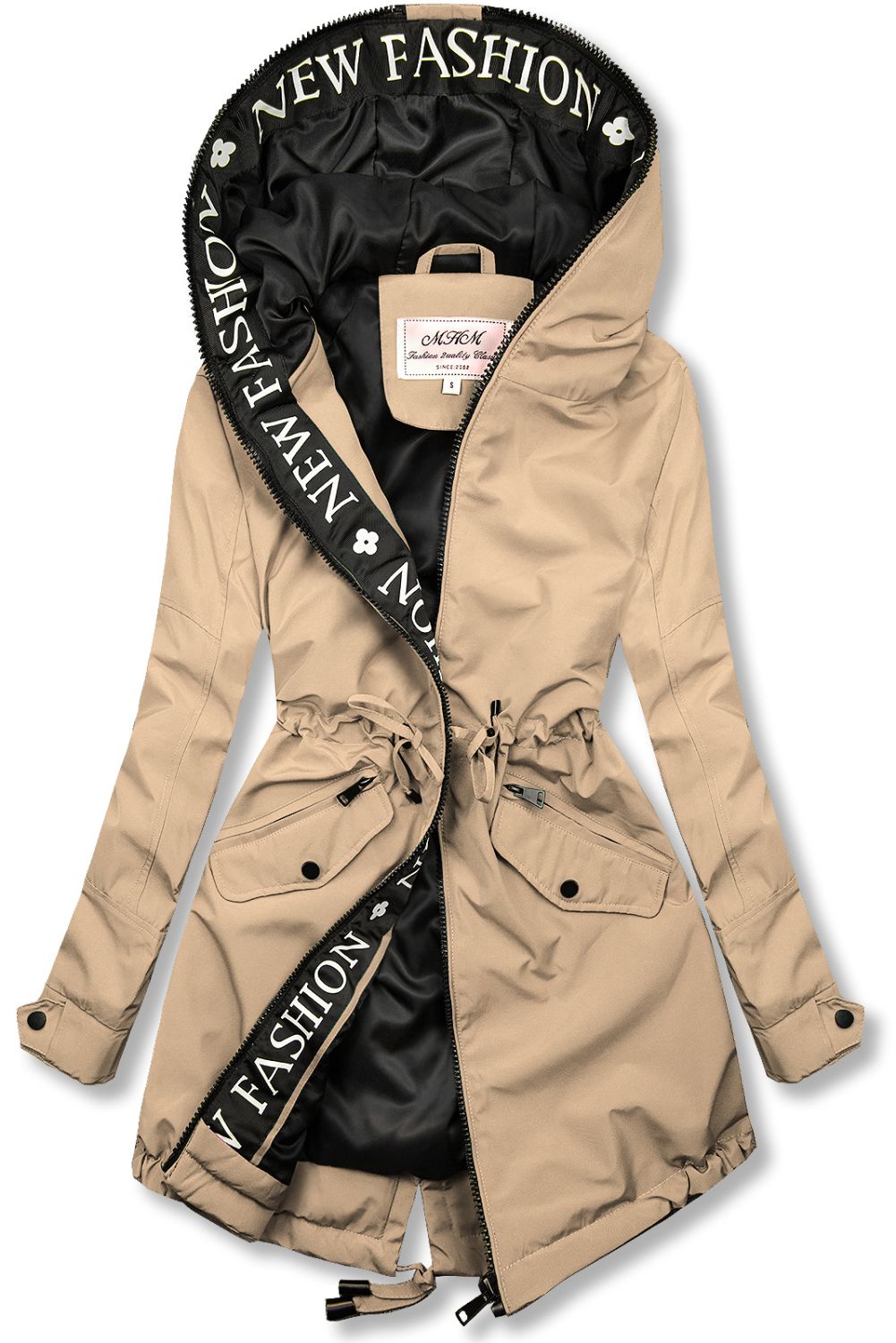 Parka di transizione leggero FASHION beige