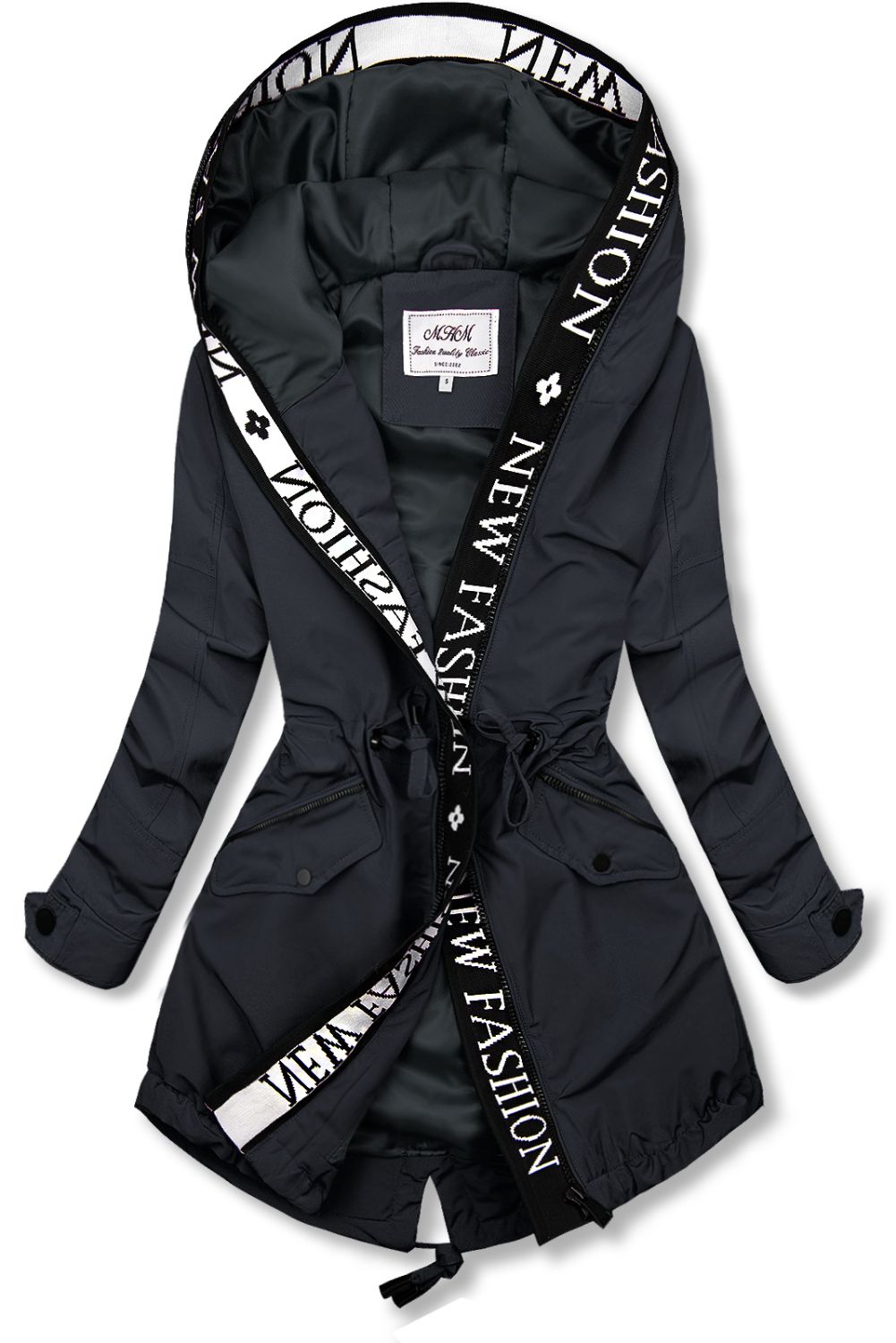 Parka blu scuro FASHION