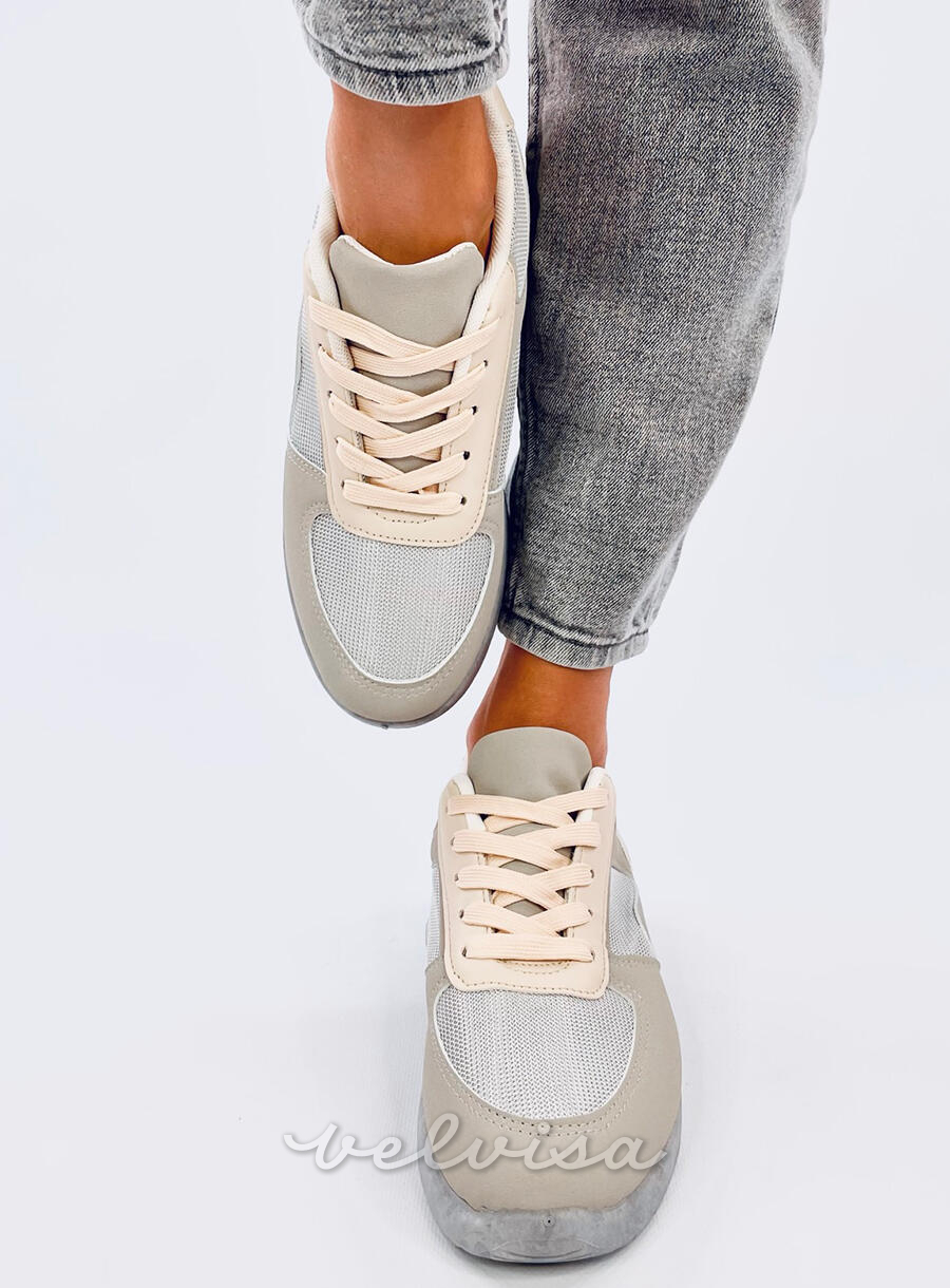 Sneakers leggere grigie da donna