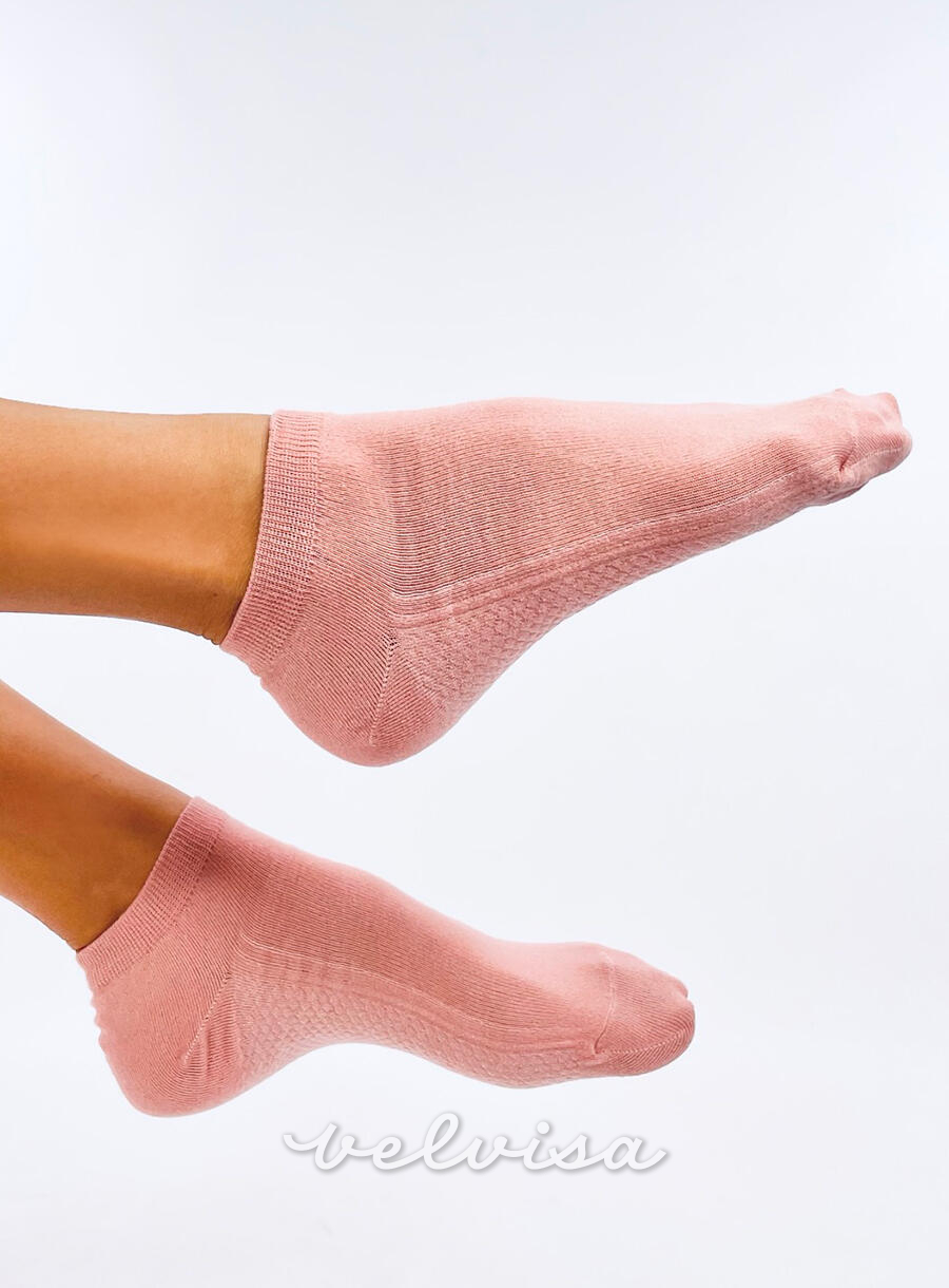 Pamučne čarape ružičaste