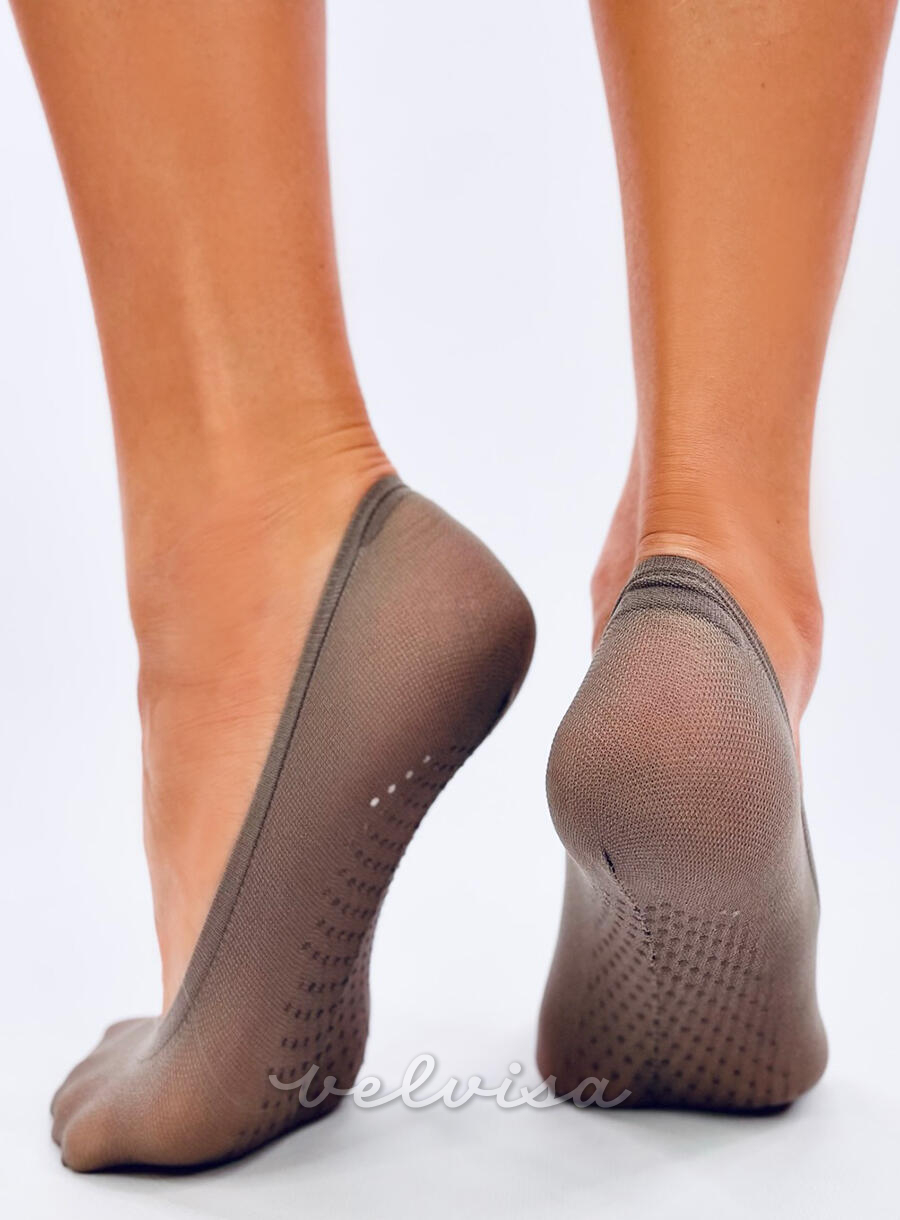 Čarape za balerinke sive