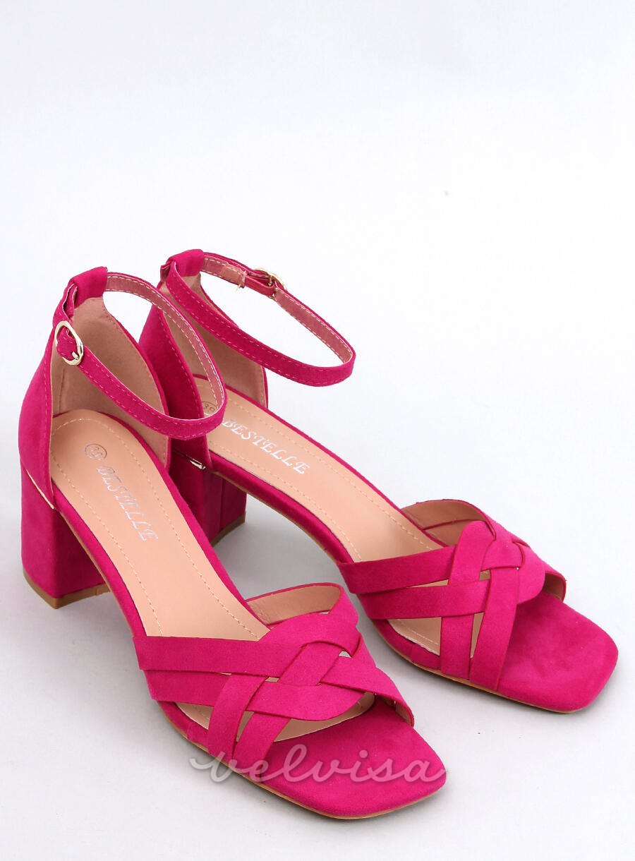 Elegantne sandale SYLVIA ružičaste