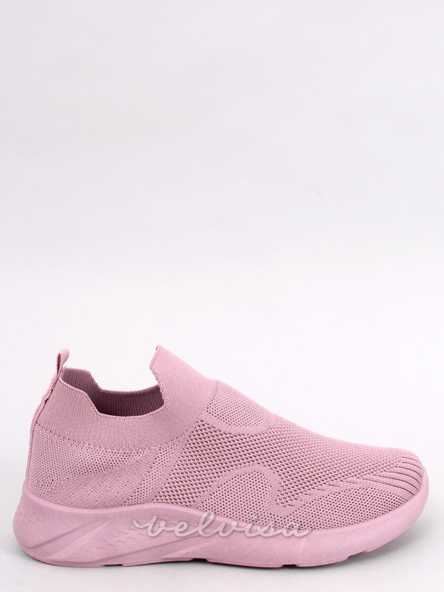 Sneakers slip-on rosa