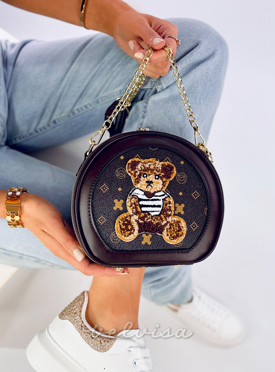 Borsa TEDDY marrone