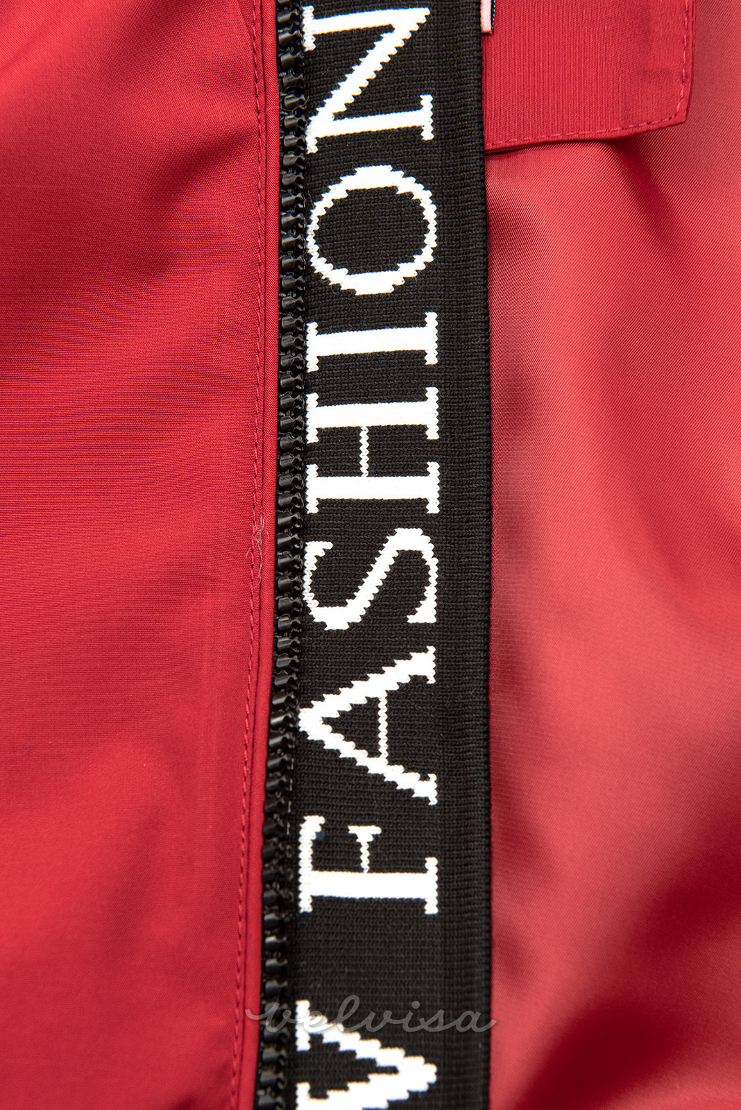 Crvena jakna parka FASHION