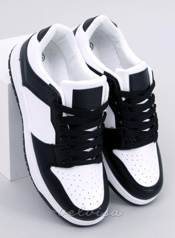 Sneakers da donna bianche/nere