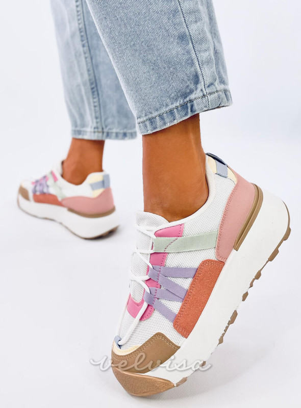 Sneakers multicolore da donna SAKURA