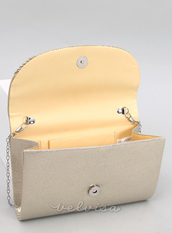 Elegantna torbica - zlatna
