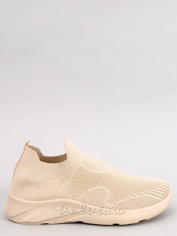Sneakers slip-on beige