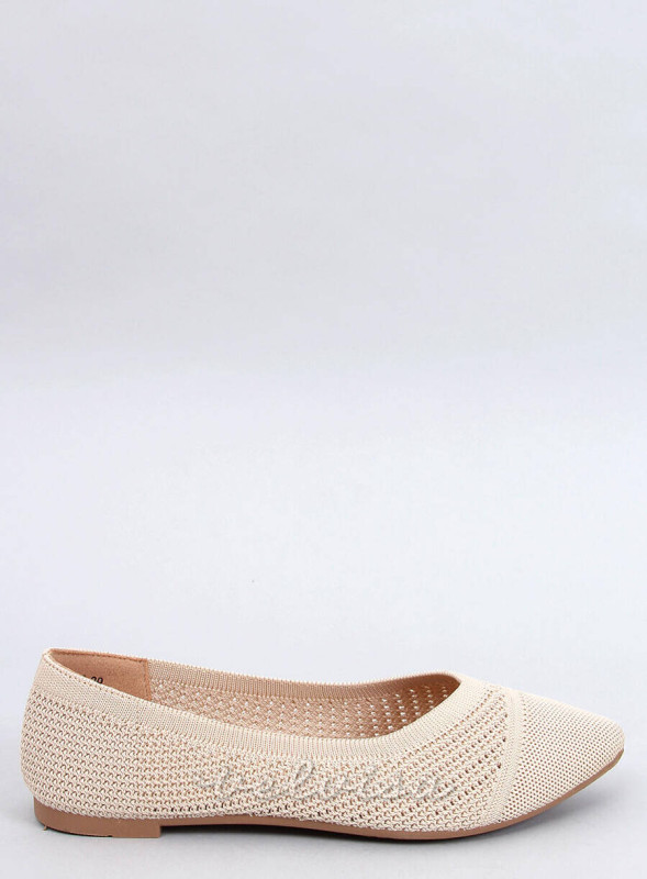 Ballerine traforate beige