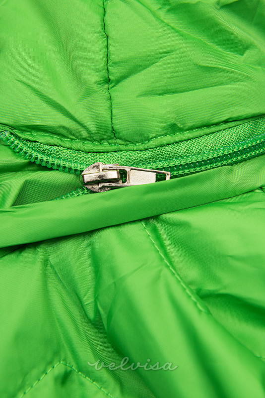 Zelena prijelazna jakna FASHION