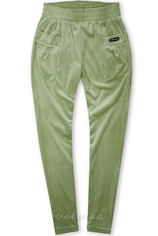 Pantaloni verdi con tasche THE BRAND
