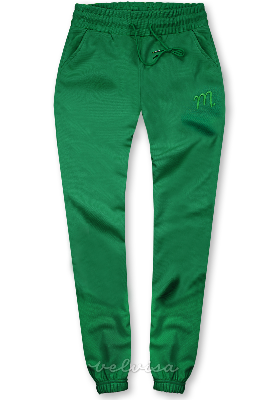 Pantaloni sportivi verdi con tasche